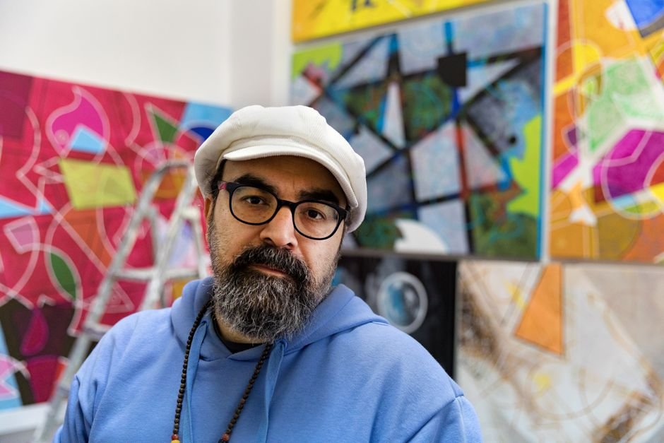 Portrait of Simon Halabi, the Syrian‑British property developer