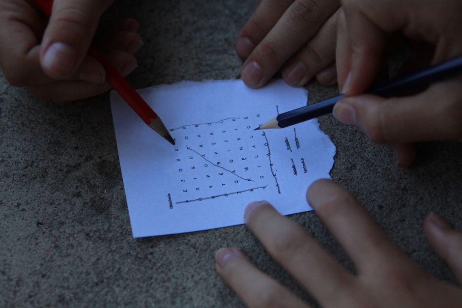 students enjoying free crossword puzzle maker for teachers